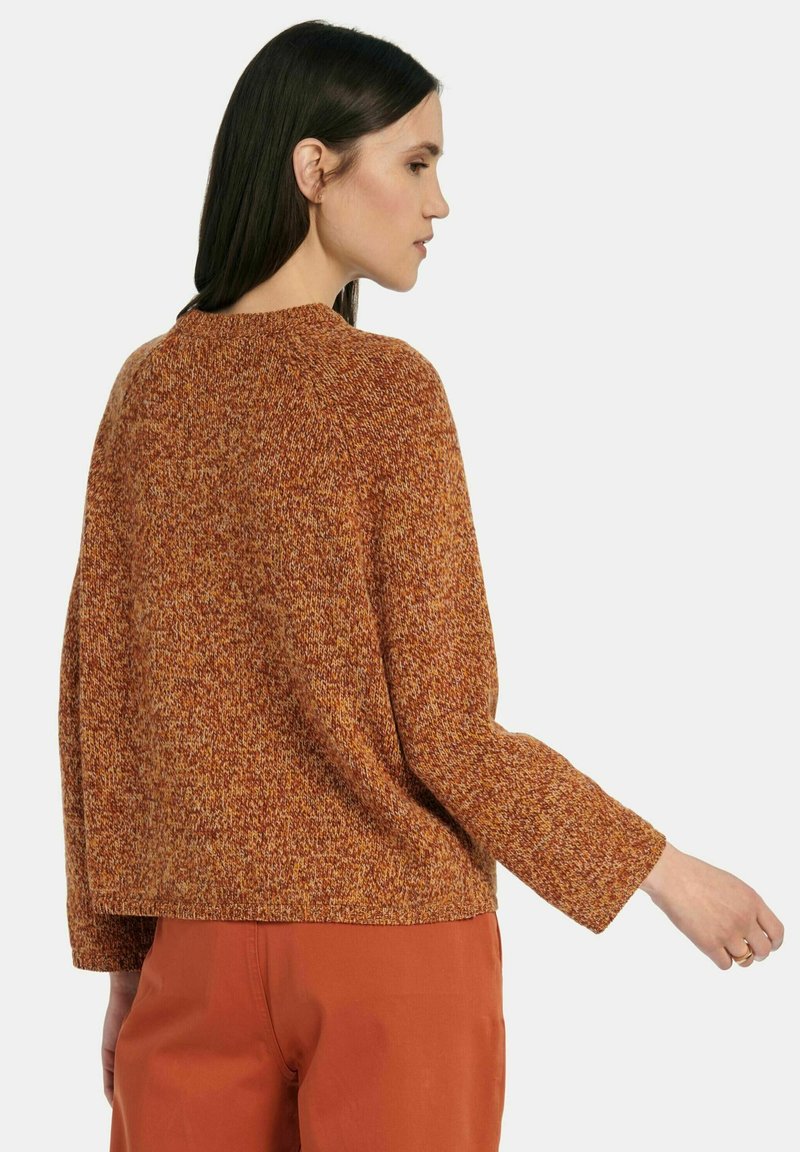 Damen Strickjacken | DAY.LIKE Strickpullover kürbis multicolor/orange - EO99000 Damen Strickjacken | DAY.LIKE Strickpullover kürbis multicolor/orange - EO99000
