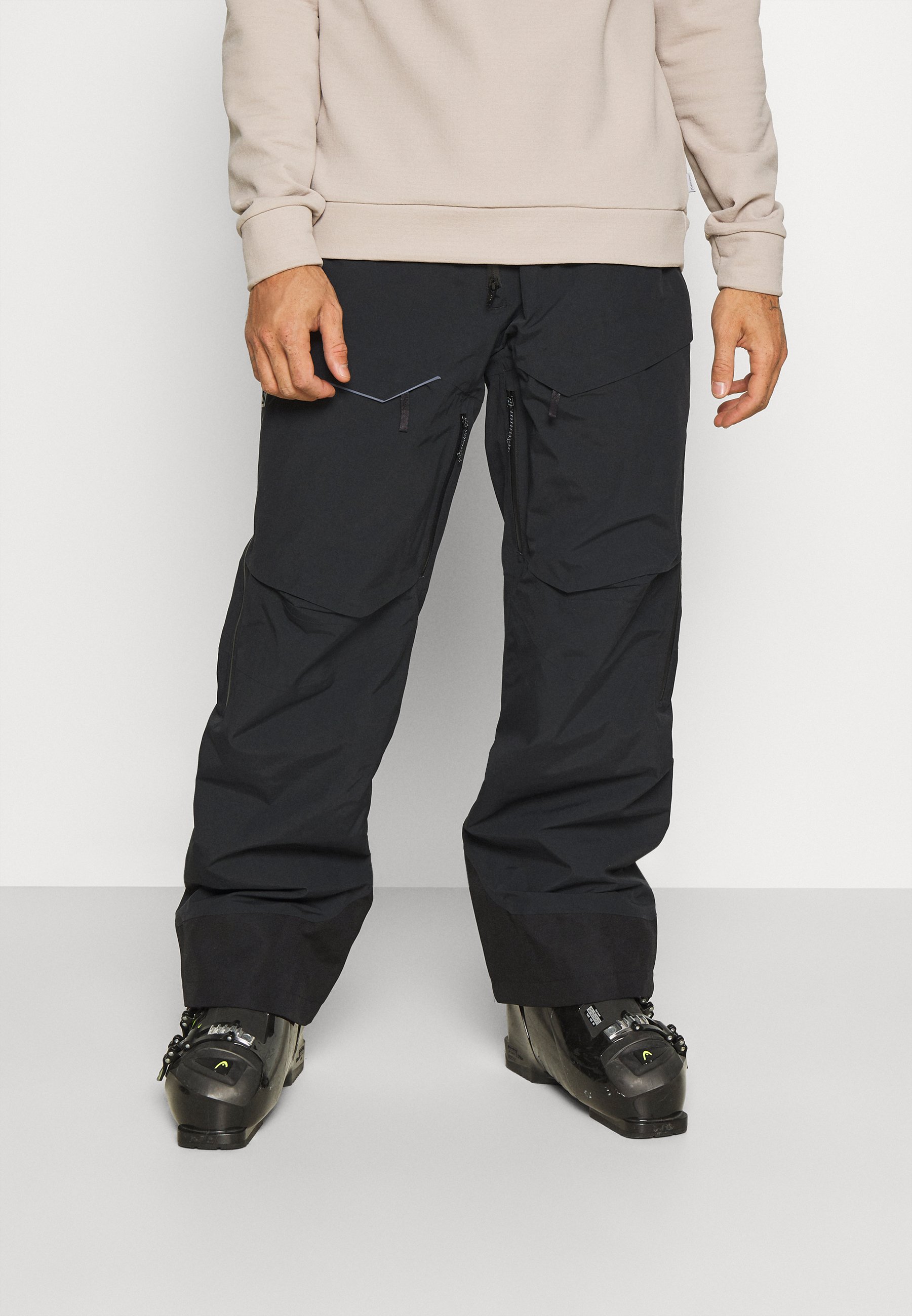Salomon GRAVITY PANT - Pantaloni da neve - black/nero - Zalando.it