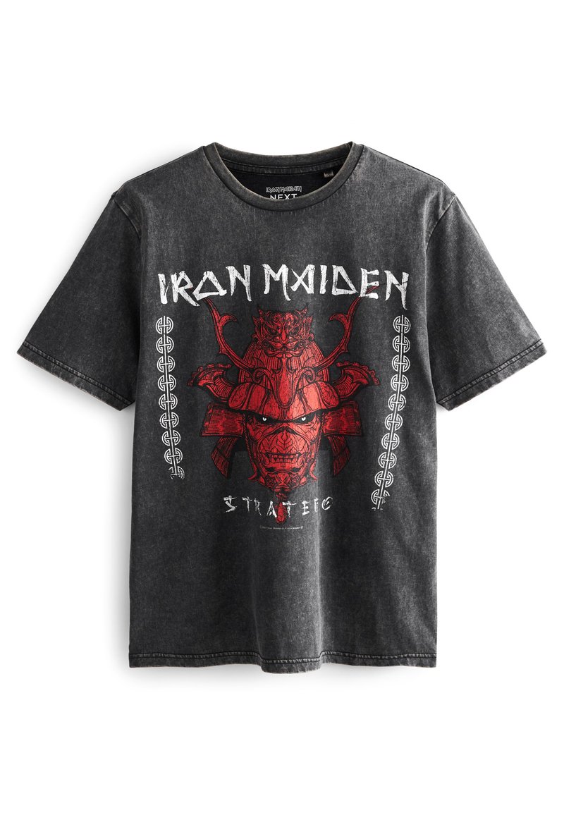 Next T-shirt print grijs