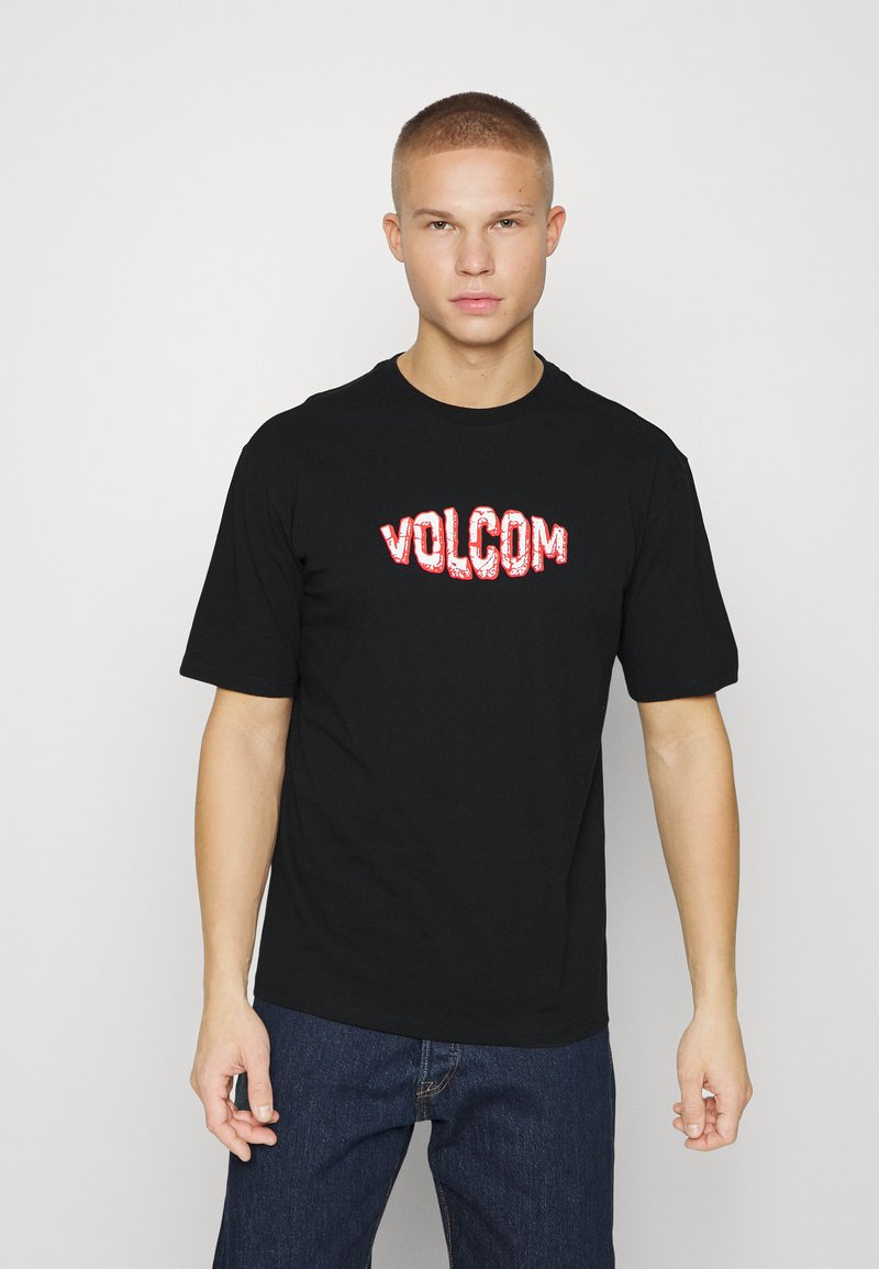 Volcom CRUSHER - T-shirt estampada - black