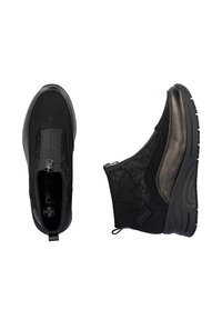 Rieker Botines de cuña - schwarz