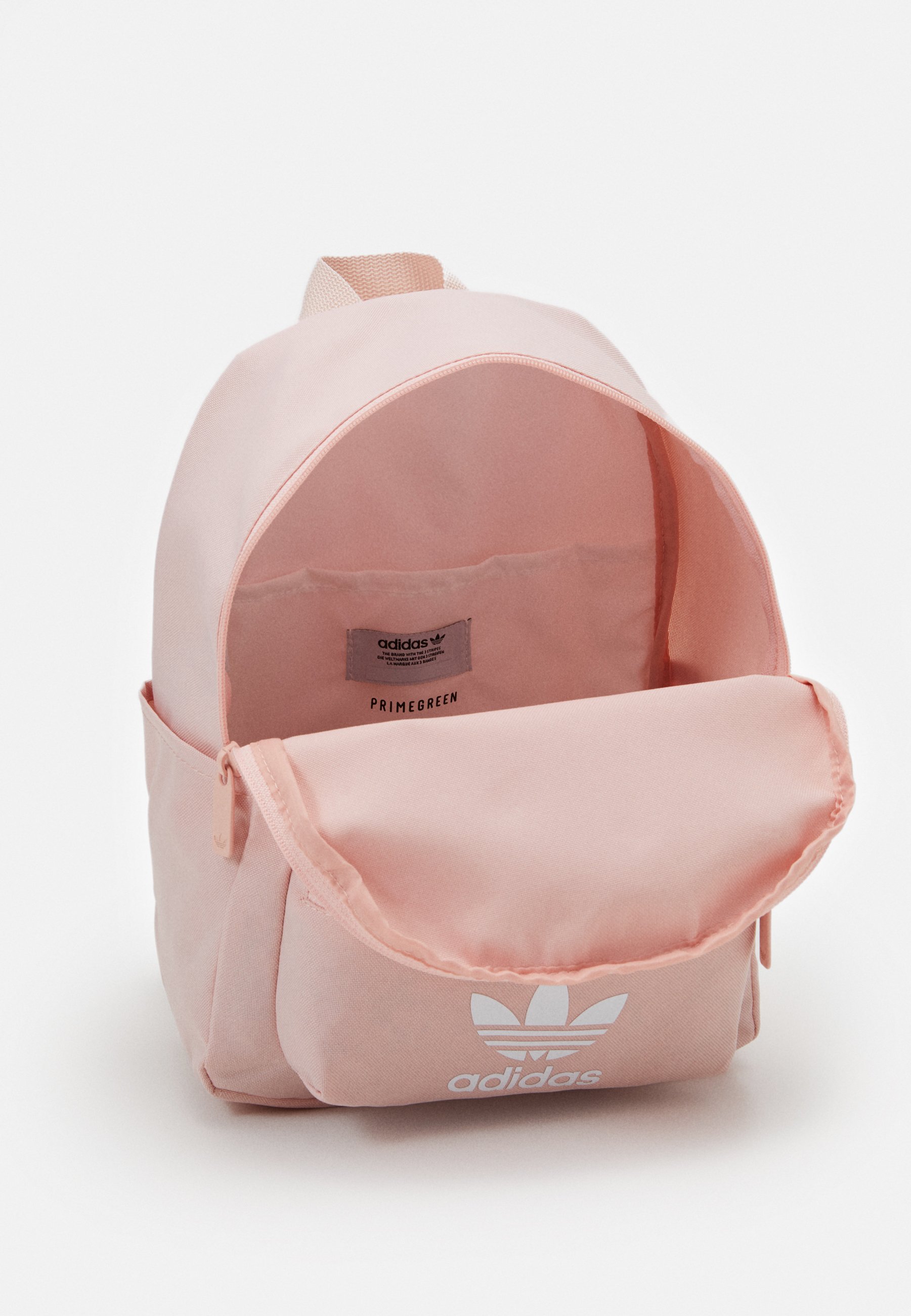 small pink rucksack