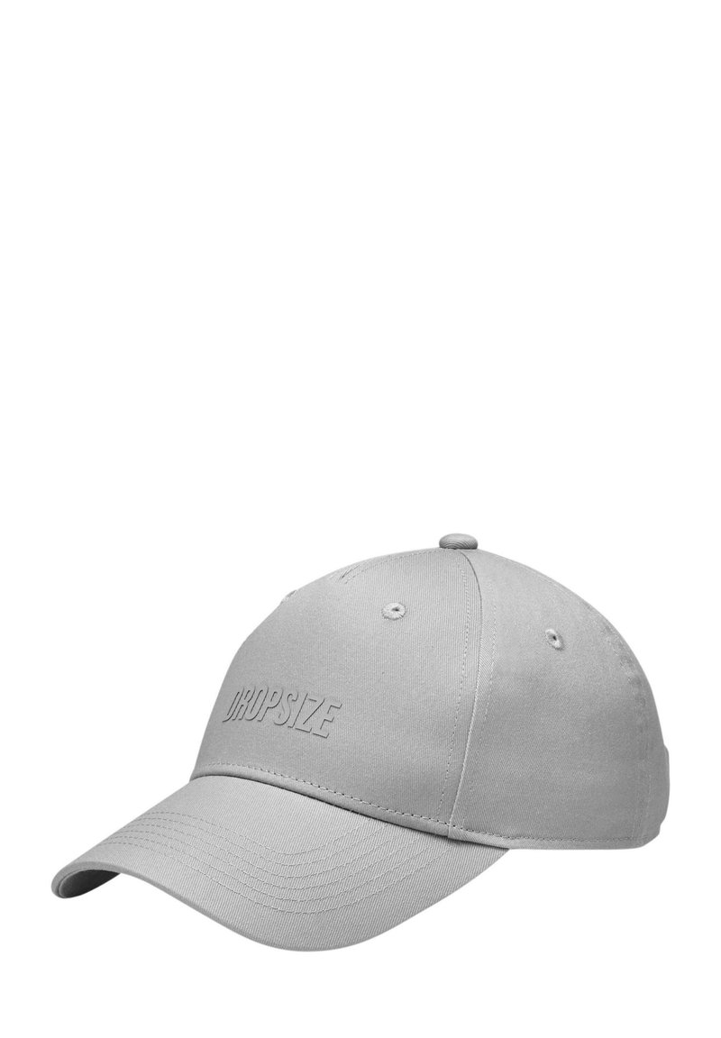 Dropsize - HD LOGO - Lippalakki - grey, Suurenna