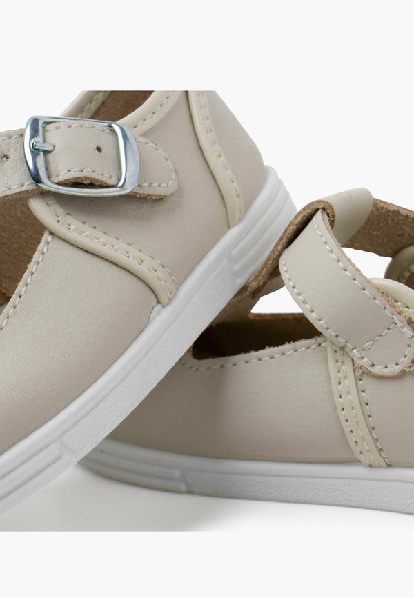 PEPITOS LAVABLE HEBILLA – Lauflernschuh – beige