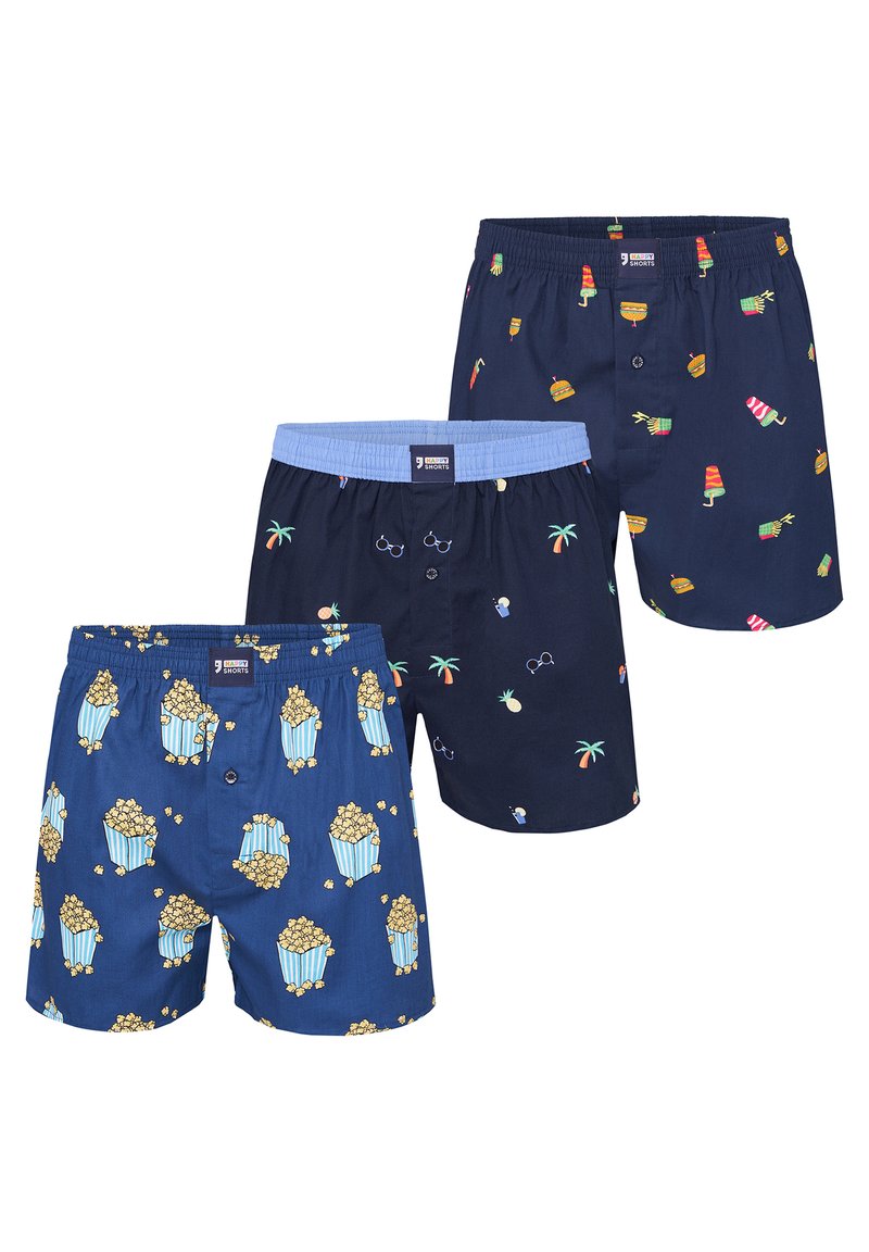 Happy Shorts 3-PACK PRINT  - Boxershorts - set