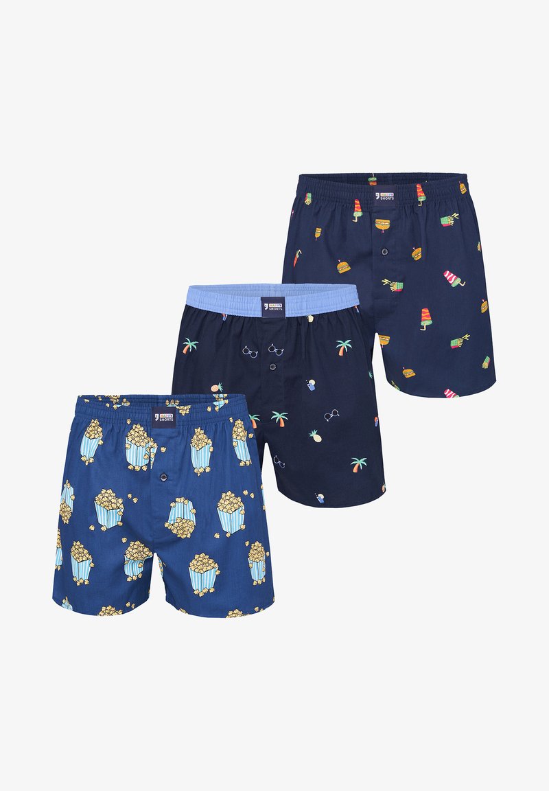 Happy Shorts 3-PACK PRINT - Caleçon - set