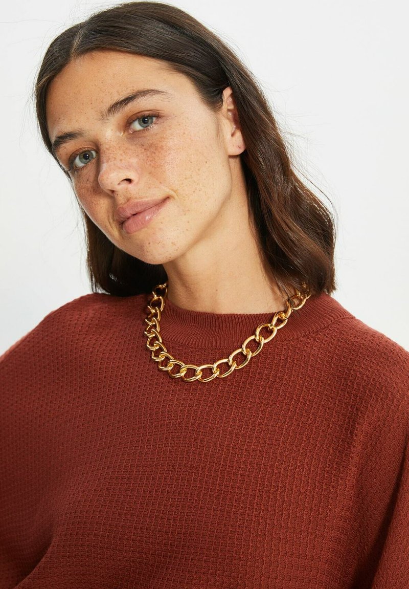 Damen Strickjacken | Trendyol Strickpullover brown/braun - LN10304 Damen Strickjacken | Trendyol Strickpullover brown/braun - LN10304