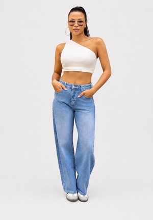 Elara, ELARA JEANS STRAIGHT JEANS - Vaqueros rectos - blau