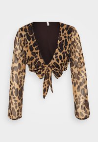 ONLASTA LIFE TIE - Blůza - black