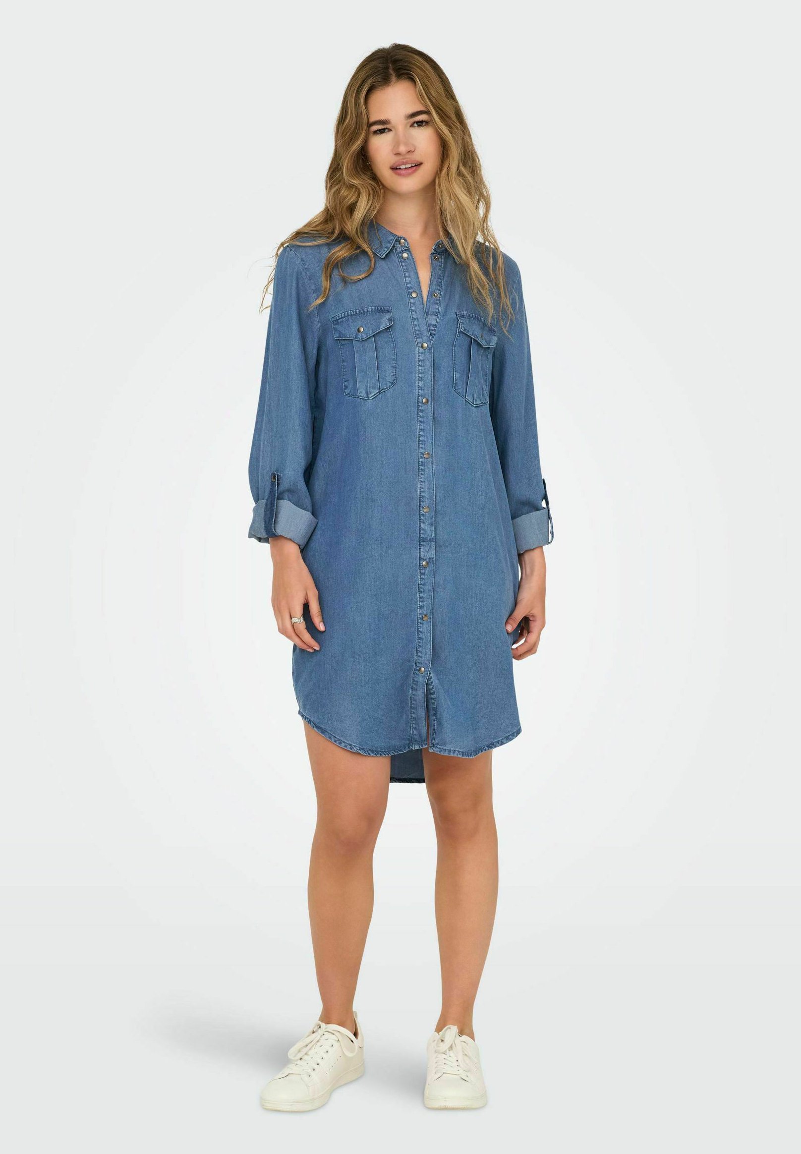 only denim shirt dress Buffalo Jeans Women's Gracelynn Denim Shirt Dress, True Blue