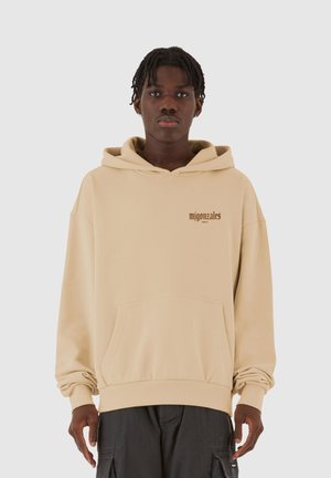 SACRED AURA HEAVY OVERSIZED - Hoodie - unionbeige