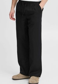 Blend BHVOLKER LINEN MIX - Bukse - black
