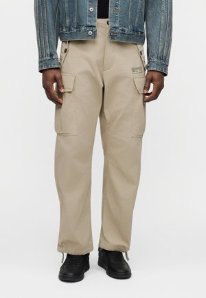 UTILITY WIDE PANT - Kapsáče - stone