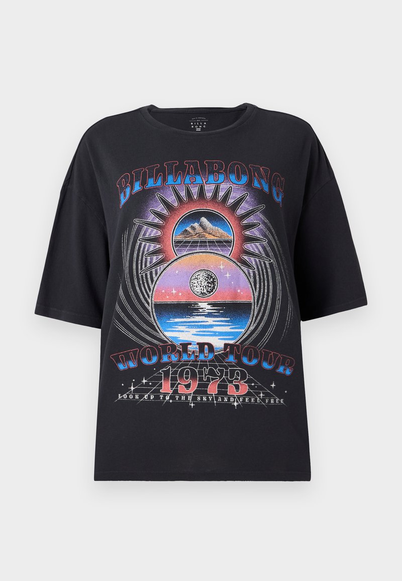 Billabong T-shirt print zwart