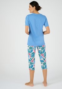 Damart FANTASÍA, DE PEINADO SET - Pijama - bleu feuillage