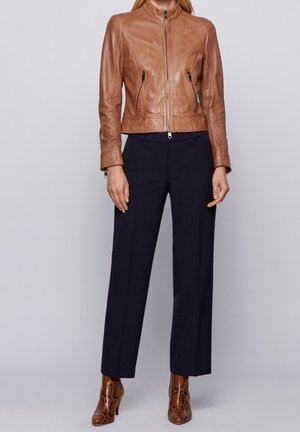 Leren jas - light brown