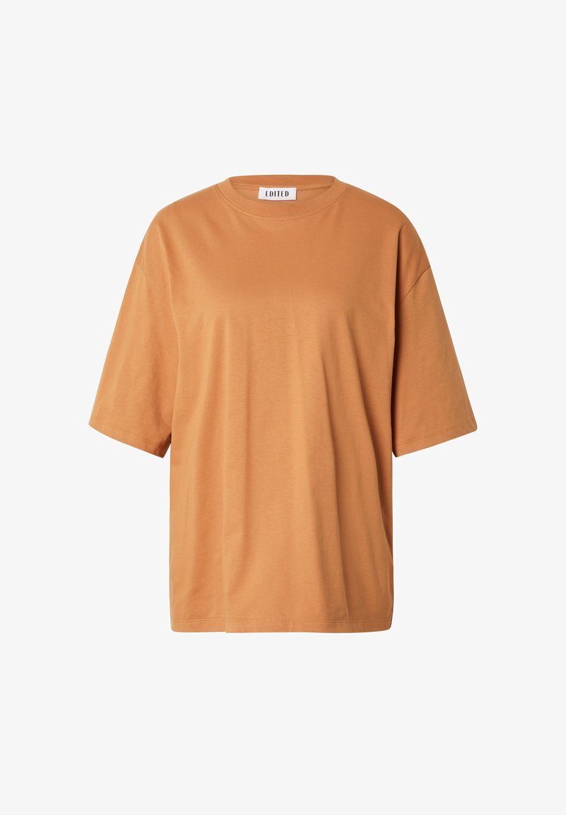 Edited Shirts EDITED T-Shirt basic - braun - Zalando