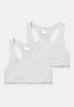 2 PACK - Brassière - weiss