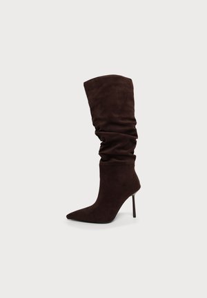 Simmi London, GIDDEN - Ботуши с висок ток - brown