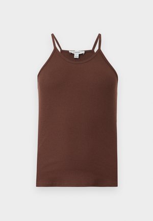 Topshop, ALFRIDA - Top - chocolate brown