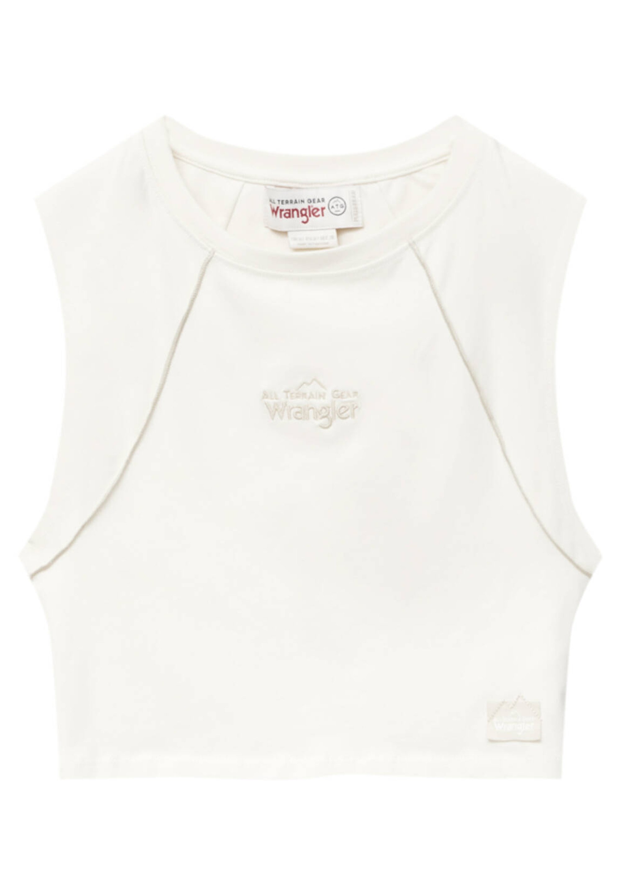 Beige basic top