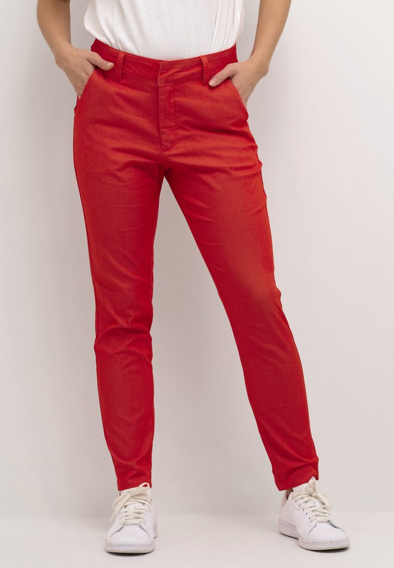 Kaffe LEA - Chinos - fiery red