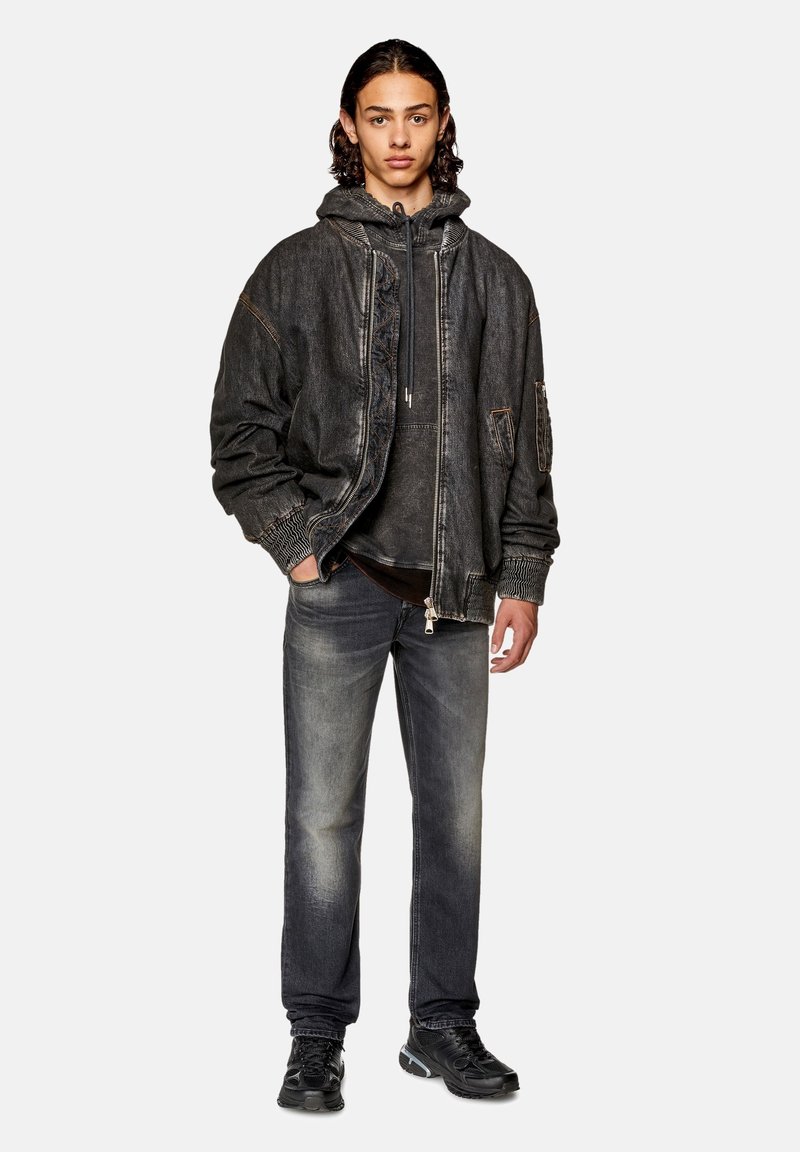 Diesel Straight leg jeans zwart Diesel Straight leg jeans zwart