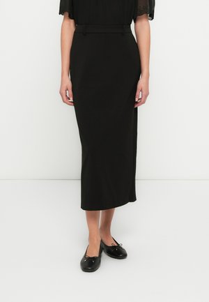 Object OBJLISA LONG SKIRT - Jupe crayon - black