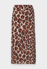 LILA SKIRT - Trapecinis sijonas - nougat/black
