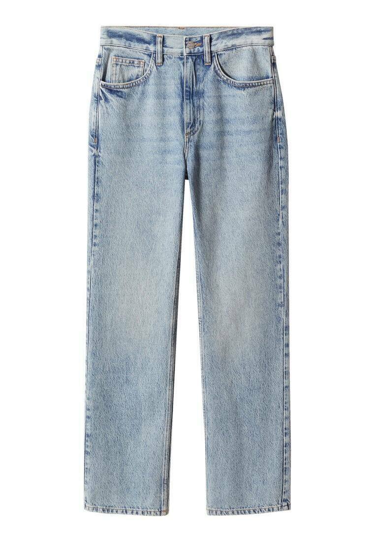 Mango Straight leg jeans blauw