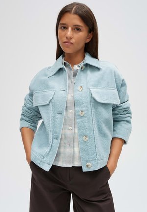 OPUS, RELAXED FIT BOXY SHAPE - Leichte Jacke - dusty aqua