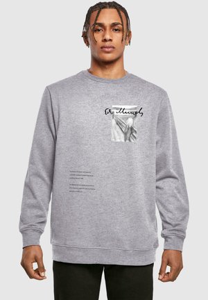 Merchcode APOH - MUNCH 1893 CREWNECK - Sweatshirt - heather grey