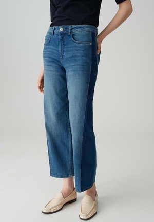 MID RISE - Wide Leg - mid antique blue