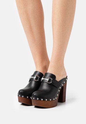 San Marina Træsko - black