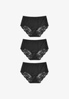 3 PACK - Slip - black