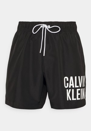 MEDIUM DRAWSTRING - Swimming shorts - black