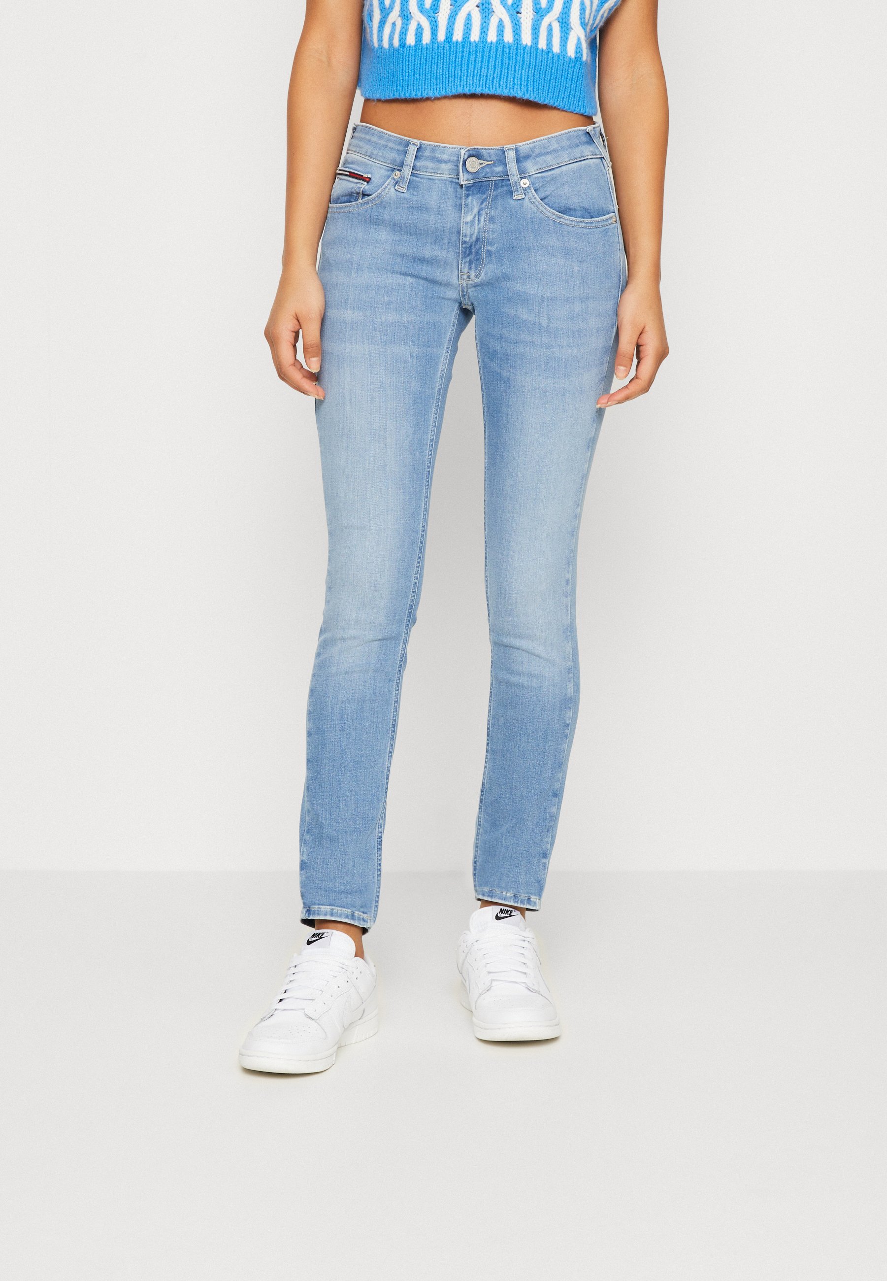 Tommy Jeans SOPHIE RISE - Jeans Skinny - denim light/lichtblauw - Zalando.nl