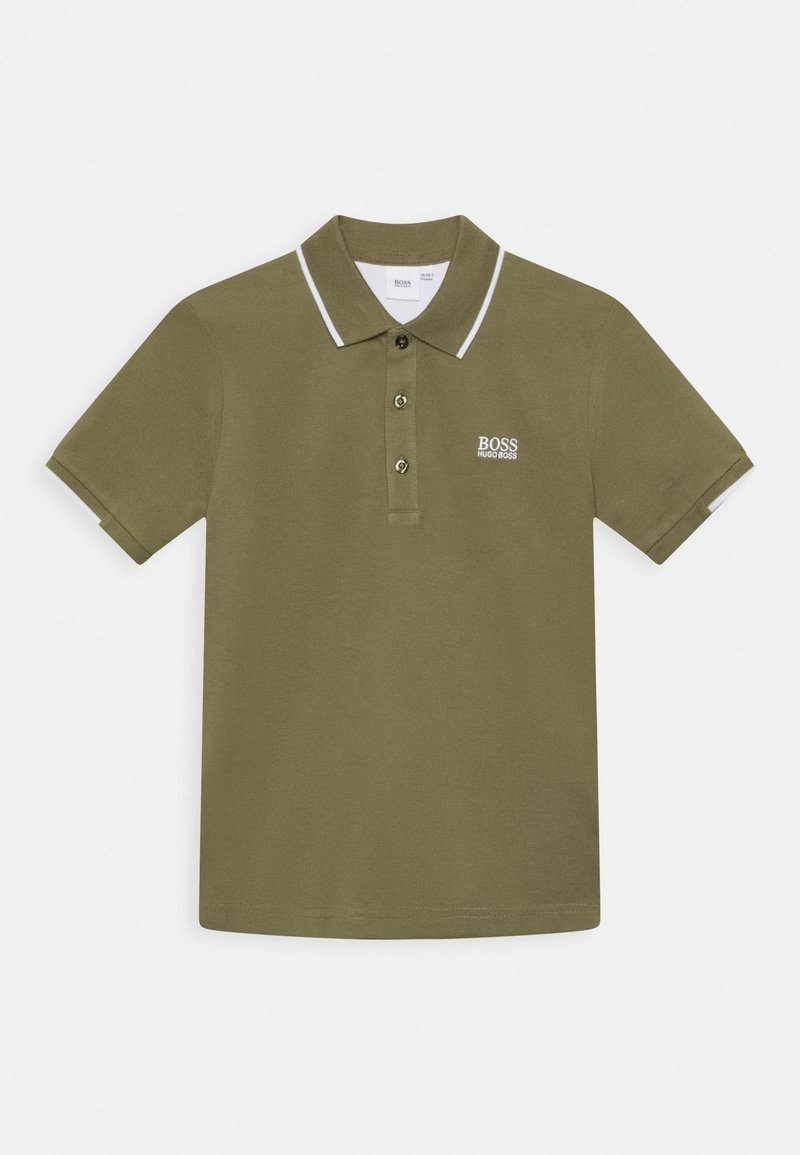 BOSS Kidswear SHORT SLEEVE - Pikeepaita - green