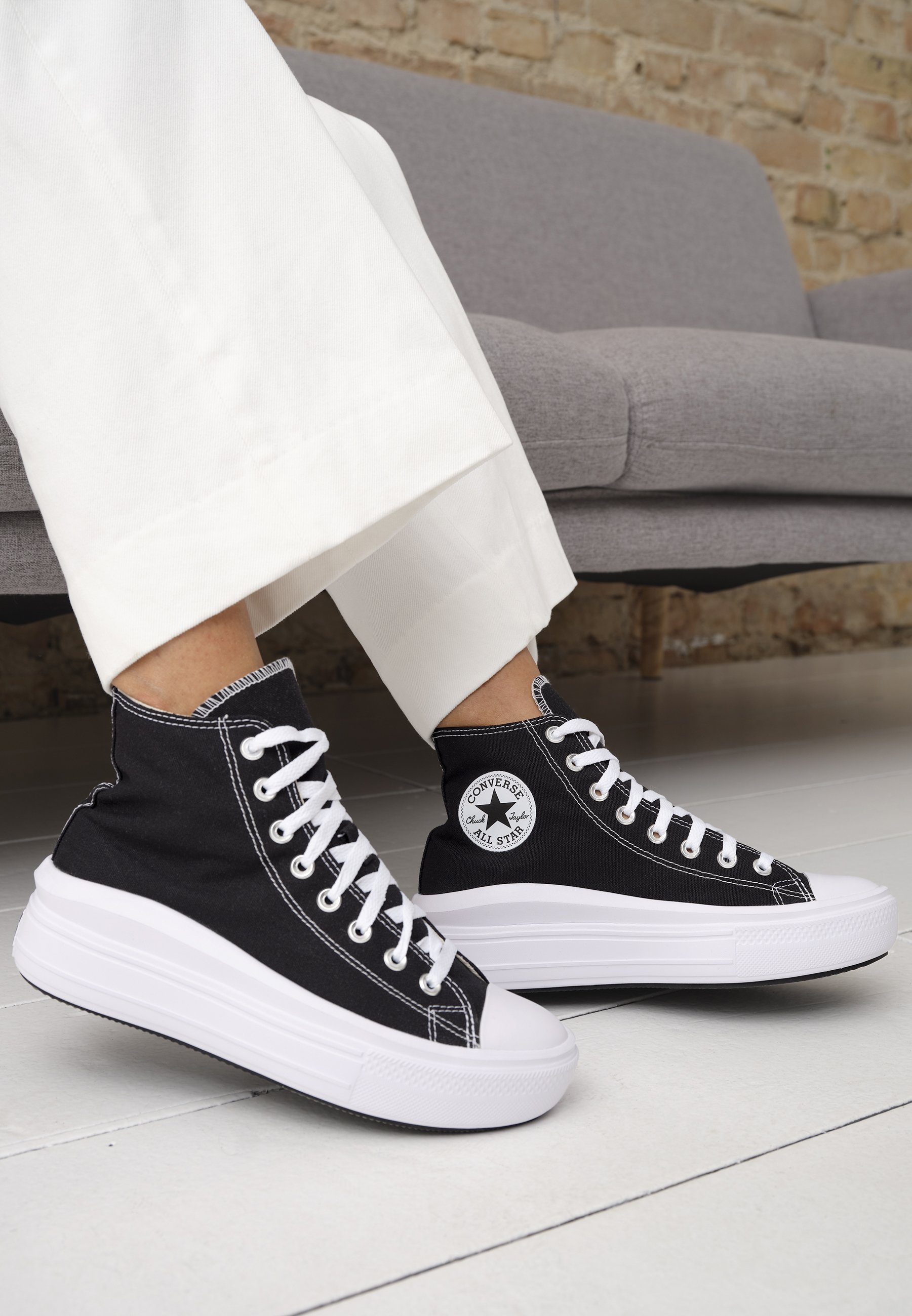 Converse CHUCK TAYLOR ALL STAR MOVE - Sneakers high - black