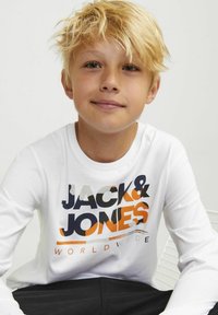 Jack & Jones Junior Langarmshirt - white