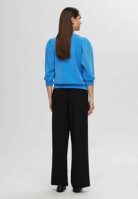 Selected SLFTENNY 3/4 NOOS - Sweater - super sonic