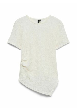 Vero Moda, T-SHIRT VMALISSIA TOP - Top - snow white