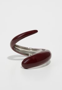 NAIL TWIST BRACELET - Bracelet - bordeaux