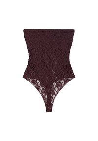 BANDEAU NECKLINE  - Top - dark red