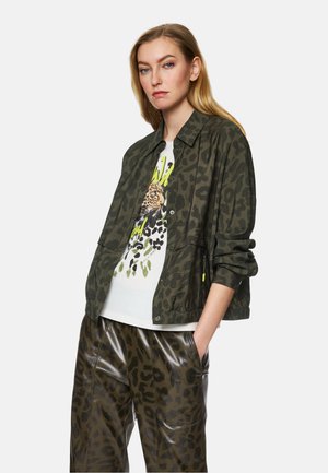 Button-down blouse - olive drab