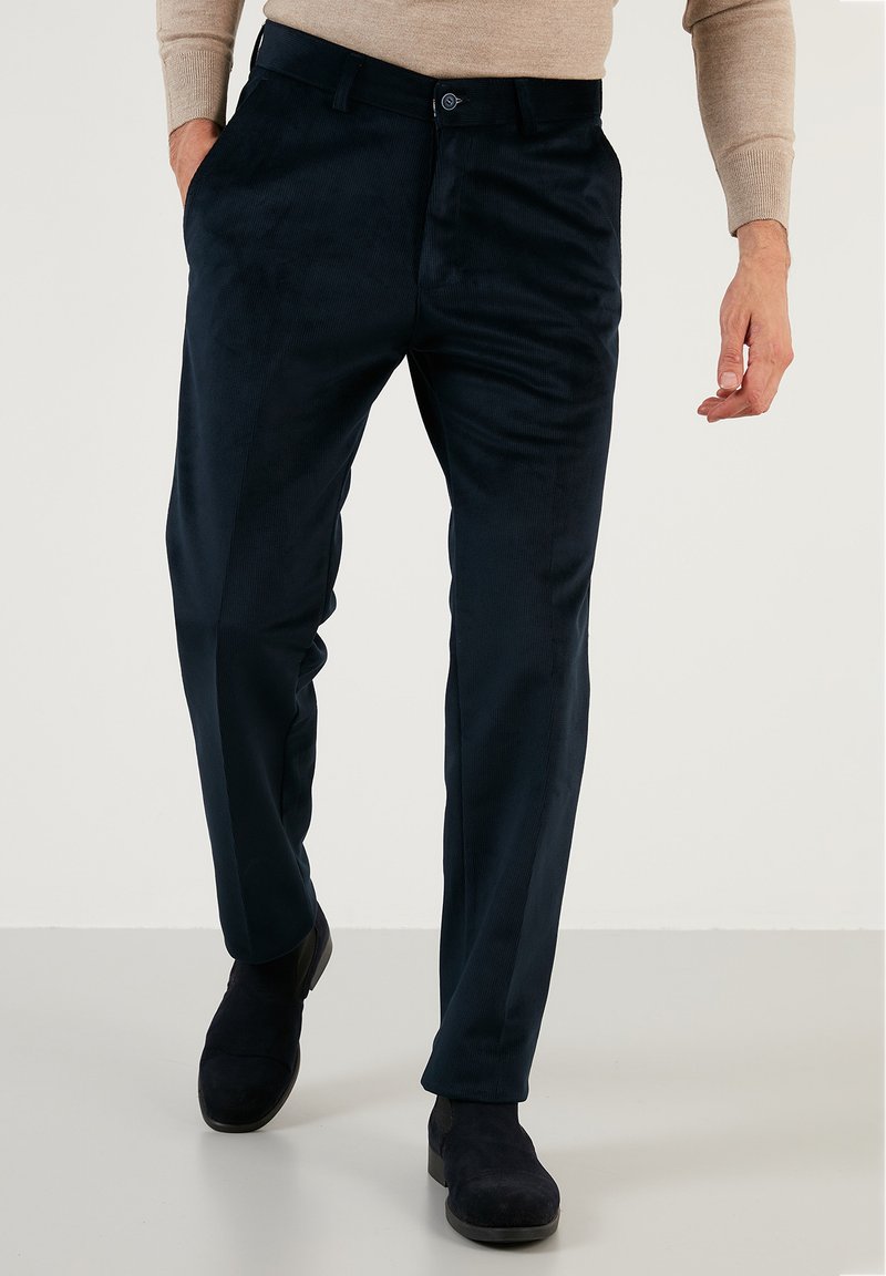 Buratti - REGULAR FIT - Trousers - dark blue, Enlarge