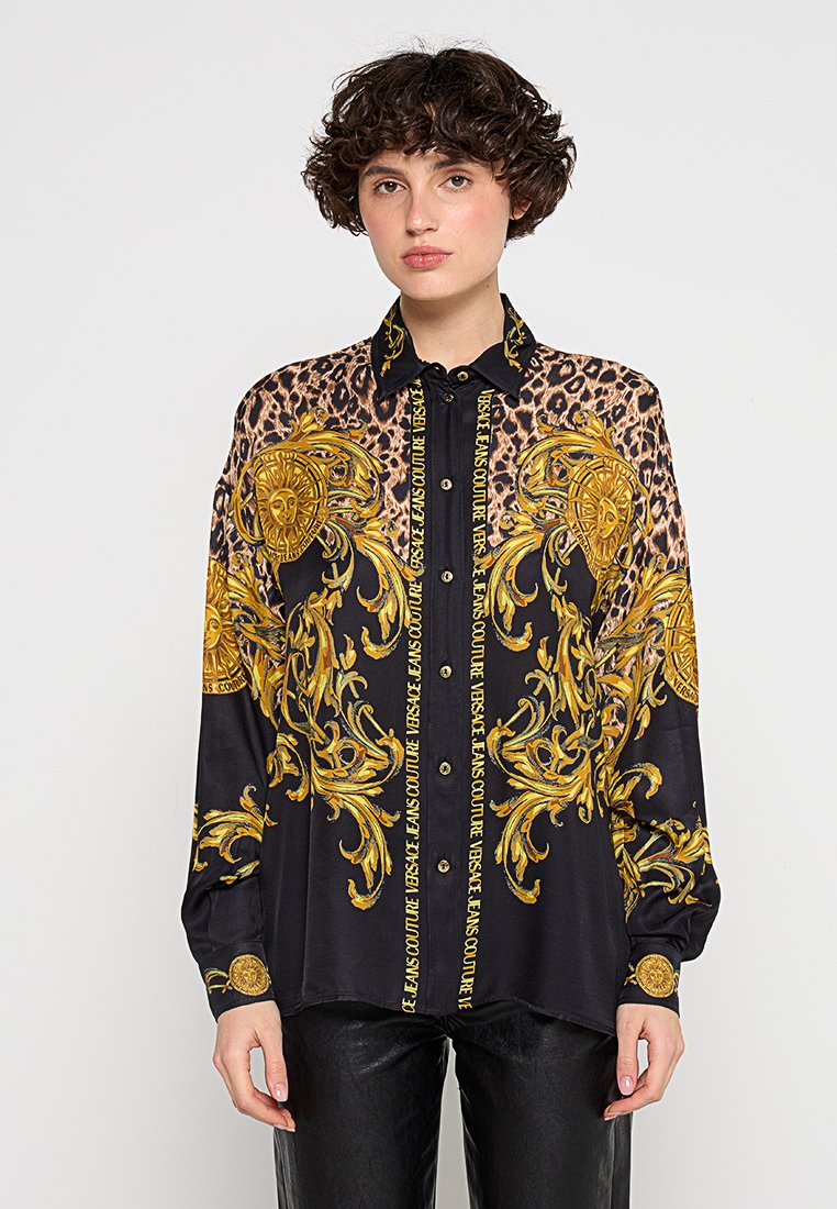 Versace Jeans Couture Blouse zwart Versace Jeans Couture Blouse zwart