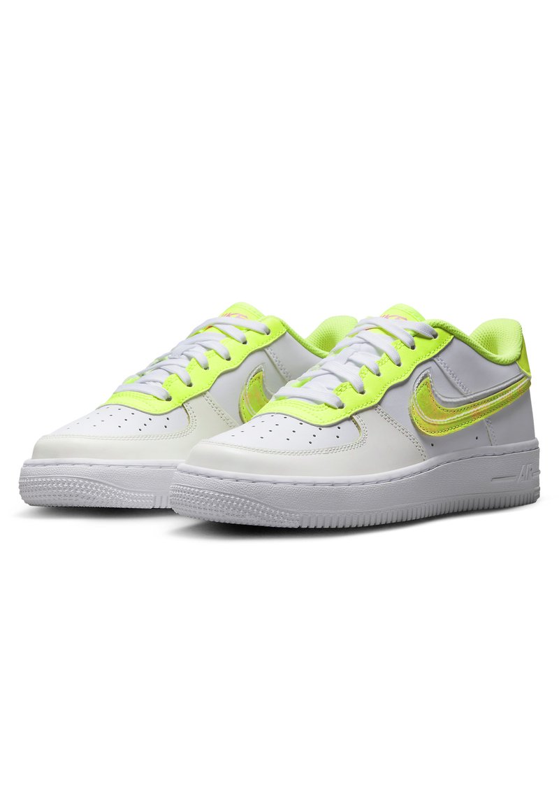 Sin valor pintar Juntar Nike Sportswear AIR FORCE 1 LV8 1 BG - Zapatillas -  white/multi-color-volt-pink glow/blanco - Zalando.es