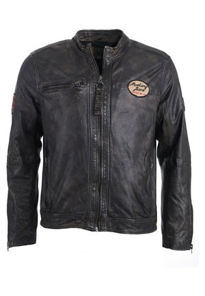 Mustang VARBERG - Skinnjacka - dunkelbraun