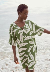 Next KAFTAN - Dnevna haljina - green white